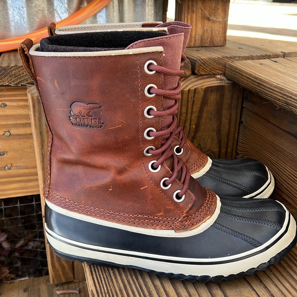Sorel 1964 Premium Waterproof Duck Boots NL 1718-206, Women's size 10 - Picture 3 of 16